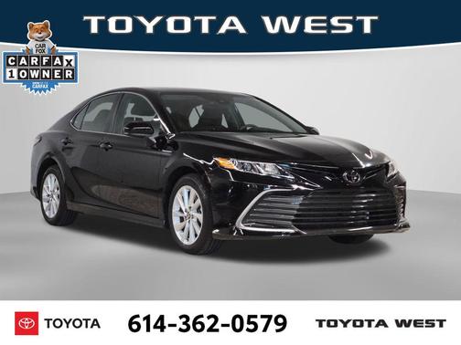 Midnight Black Metallic 2023 Toyota Camry LE