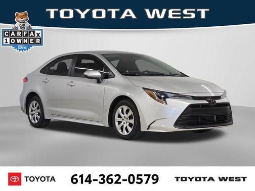 Classic Silver Metallic 2025 Toyota Corolla LE