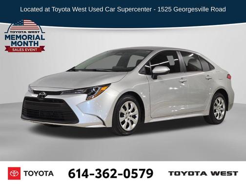 Classic Silver Metallic 2025 Toyota Corolla LE