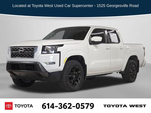 Glacier White 2022 Nissan Frontier SV
