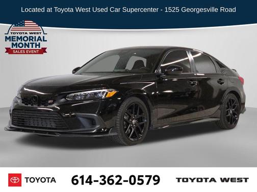 Crystal Black Pearl 2024 Honda Civic Si Base