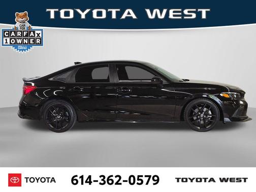 Crystal Black Pearl 2024 Honda Civic Si Base