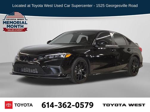 Crystal Black Pearl 2024 Honda Civic Si Base