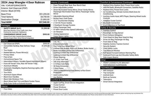 2024 Jeep Wrangler Rubicon