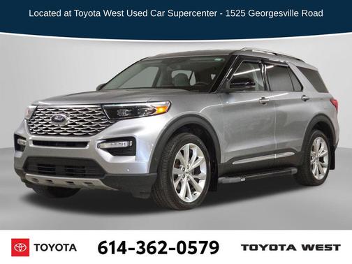 Iconic Silver Metallic 2022 Ford Explorer Platinum