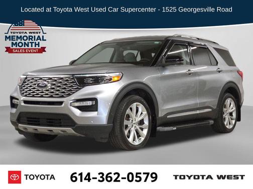 Iconic Silver Metallic 2022 Ford Explorer Platinum