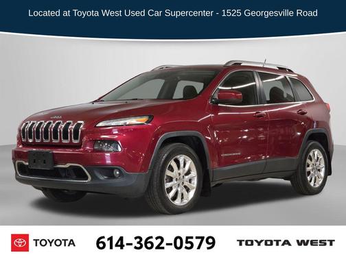 Deep Cherry Red Crystal Pearlcoat 2015 Jeep Cherokee Limited