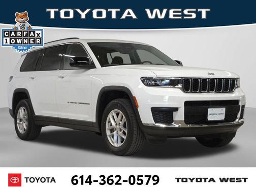 Bright White Clearcoat 2022 Jeep Grand Cherokee L Laredo