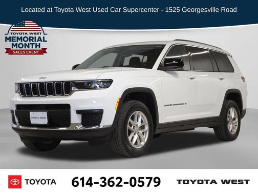 Bright White Clearcoat 2022 Jeep Grand Cherokee L Laredo