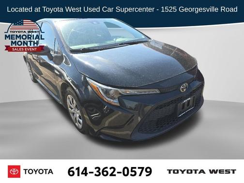 Black Sand Pearl 2020 Toyota Corolla LE