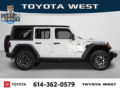 Bright White Clearcoat 2023 Jeep Wrangler 4xe Rubicon