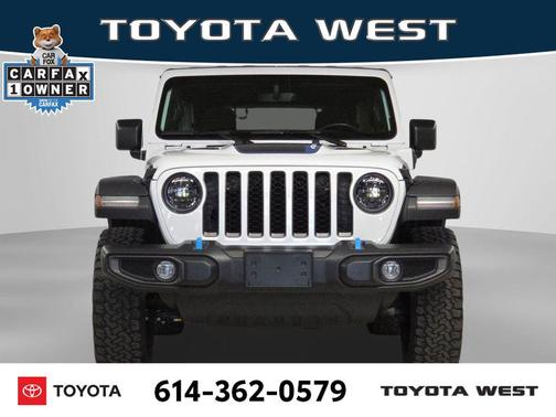 Bright White Clearcoat 2023 Jeep Wrangler 4xe Rubicon