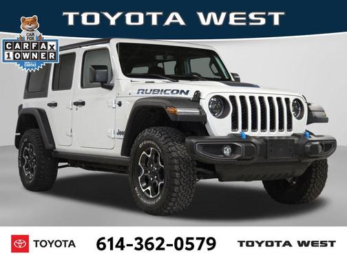 Bright White Clearcoat 2023 Jeep Wrangler 4xe Rubicon
