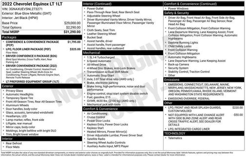2022 Chevrolet Equinox 1LT