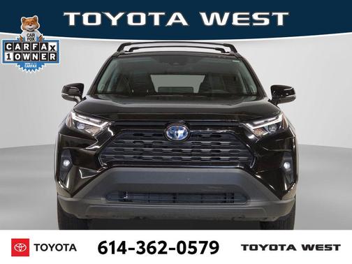 Midnight Black Metallic 2023 Toyota RAV4 Hybrid XLE Premium