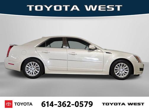 White Diamond Clearcoat 2013 Cadillac CTS Luxury