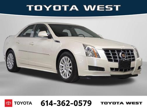 White Diamond Clearcoat 2013 Cadillac CTS Luxury