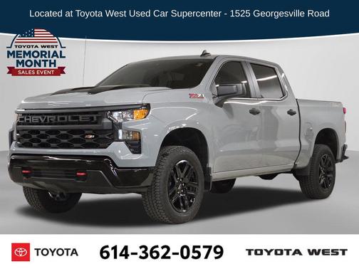 Slate Gray Metallic 2025 Chevrolet Silverado 1500 Custom Trail Boss