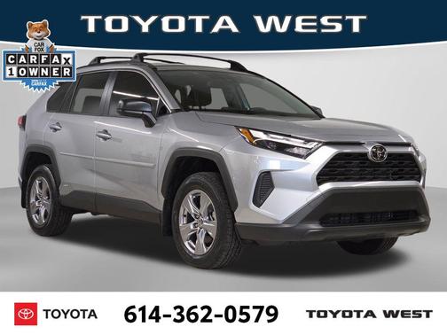 Silver Sky Metallic 2025 Toyota RAV4 Hybrid LE