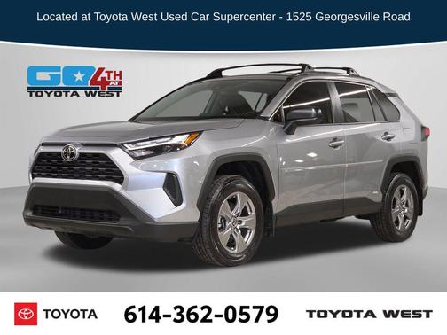 Silver Sky Metallic 2025 Toyota RAV4 Hybrid LE
