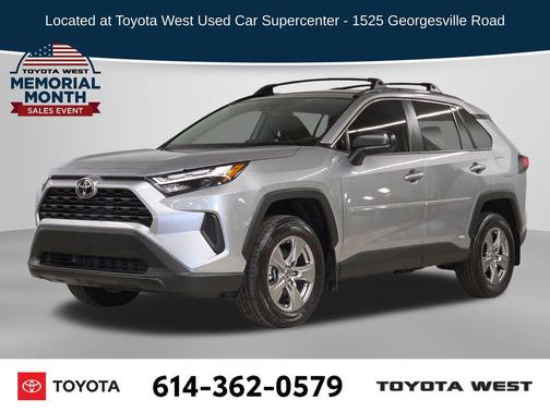 Silver Sky Metallic 2025 Toyota RAV4 Hybrid LE