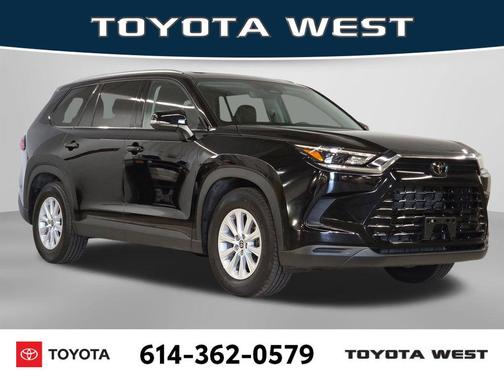 Midnight Black Metallic 2025 Toyota Grand Highlander XLE