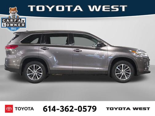 Predawn Gray Mica 2019 Toyota Highlander XLE