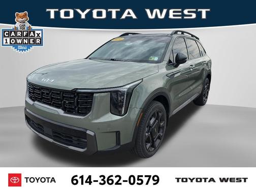 Jungle Green 2024 Kia Sorento SX