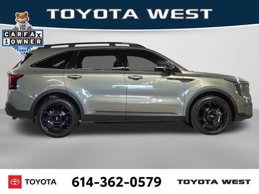 Jungle Green 2024 Kia Sorento SX