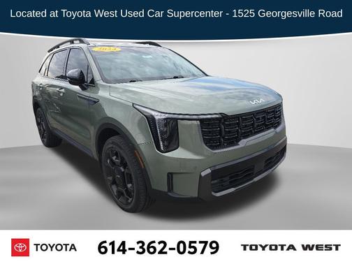 Jungle Green 2024 Kia Sorento SX