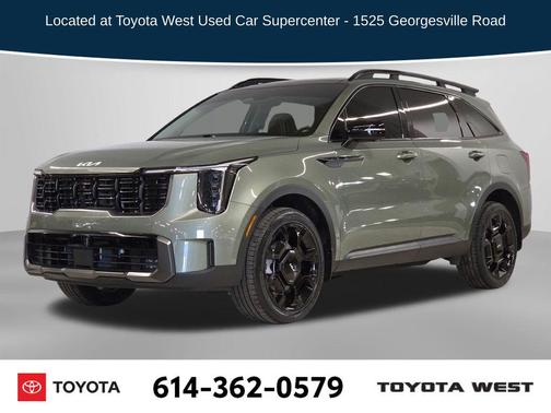 Jungle Green 2024 Kia Sorento SX