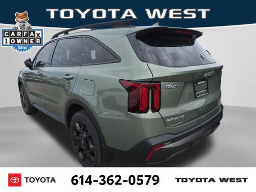 Jungle Green 2024 Kia Sorento SX