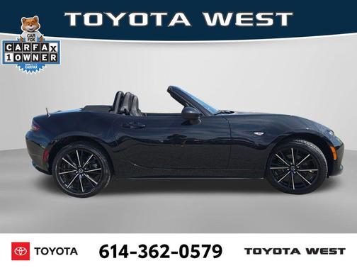 Jet Black Mica 2025 Mazda MX-5 Miata Grand Touring