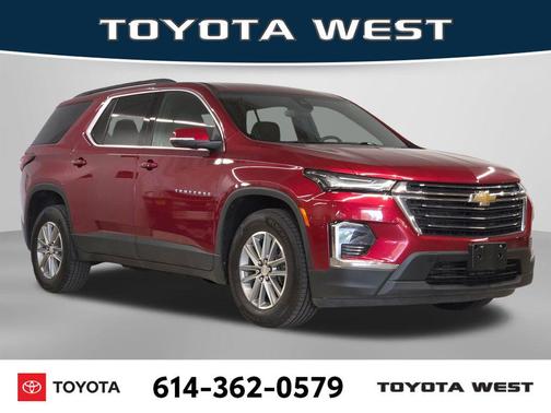 Radiant Red Tintcoat 2023 Chevrolet Traverse LT Cloth