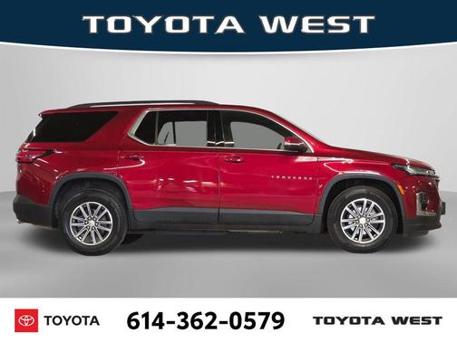 Radiant Red Tintcoat 2023 Chevrolet Traverse LT Cloth
