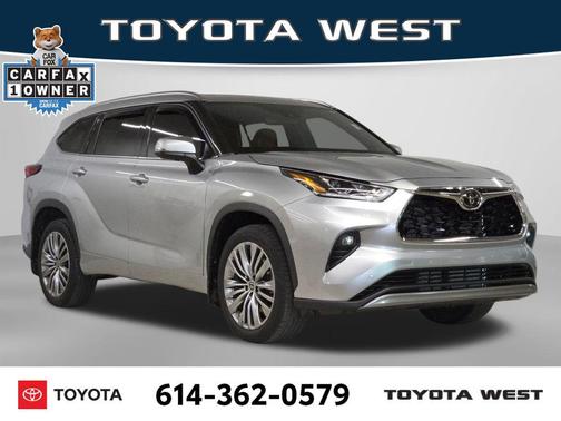 Celestial Silver Metallic 2021 Toyota Highlander Platinum