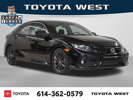 Crystal Black Pearl 2021 Honda Civic EX