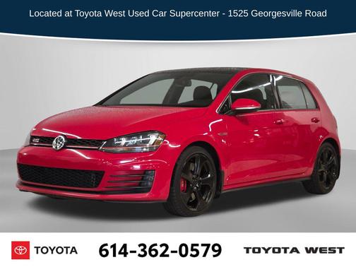Tornado Red 2017 Volkswagen Golf GTI 2.0T SE 4-Door