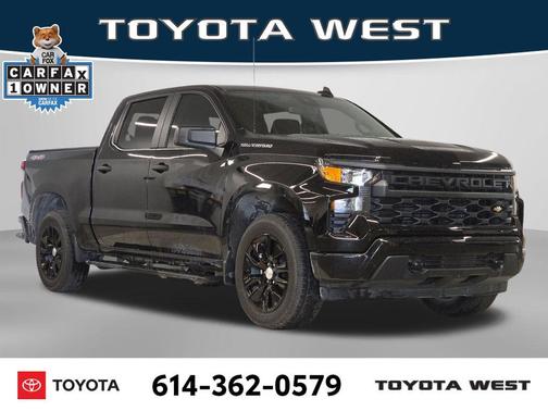 Black 2024 Chevrolet Silverado 1500 Custom