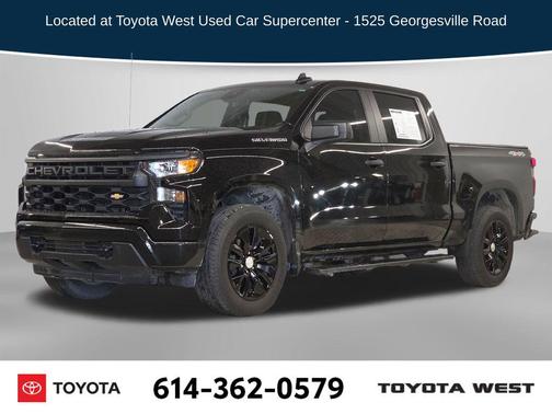 Black 2024 Chevrolet Silverado 1500 Custom