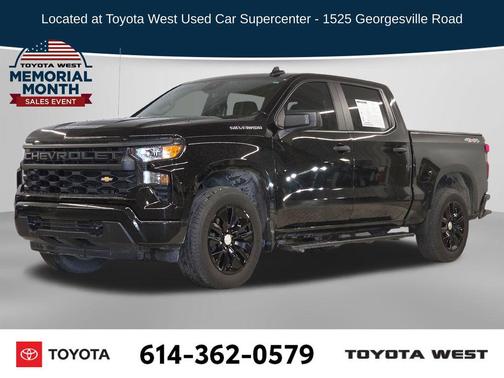 Black 2024 Chevrolet Silverado 1500 Custom