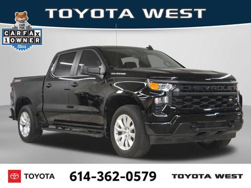Black 2024 Chevrolet Silverado 1500 Custom