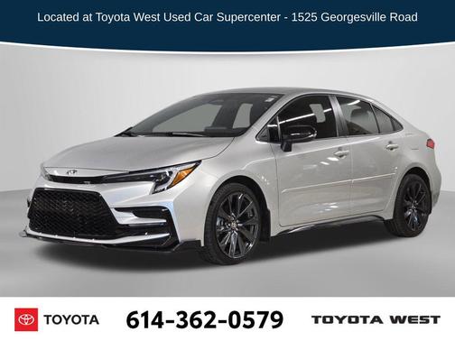 Classic Silver Metallic 2025 Toyota Corolla Hybrid SE