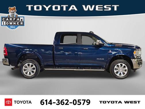 Patriot Blue Pearlcoat 2022 RAM 3500 Laramie Crew Cab 4x4 6'4' Box