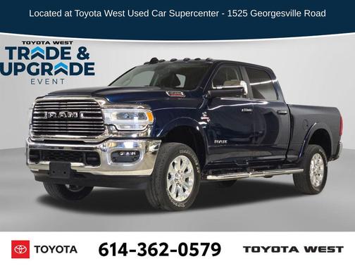 Patriot Blue Pearlcoat 2022 RAM 3500 Laramie Crew Cab 4x4 6'4' Box