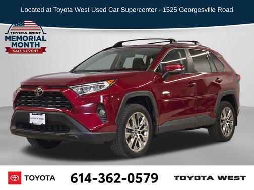 Ruby Flare Pearl 2019 Toyota RAV4 XLE Premium