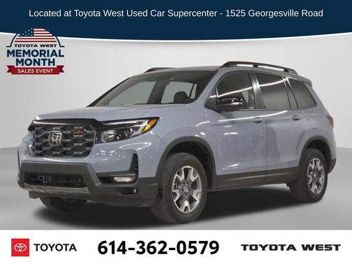 Sonic Gray Pearl 2022 Honda Passport AWD TrailSport