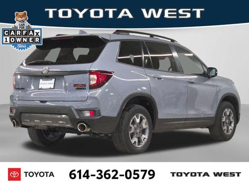 Sonic Gray Pearl 2022 Honda Passport AWD TrailSport