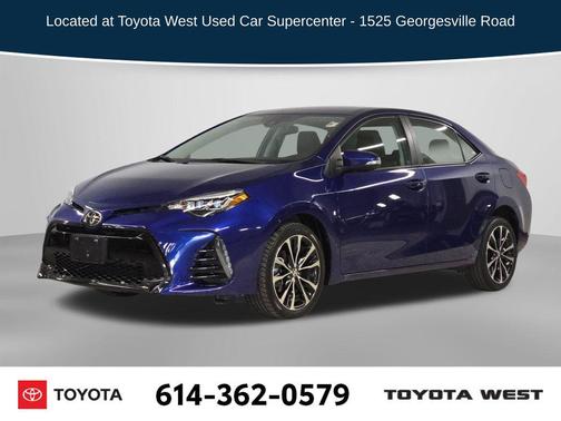 Blue Crush Metallic 2018 Toyota Corolla SE
