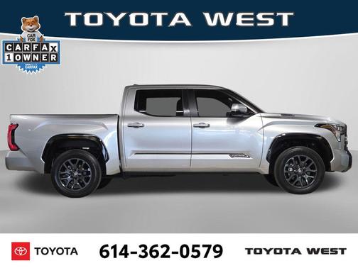 Celestial Silver Metallic 2025 Toyota Tundra Hybrid Platinum